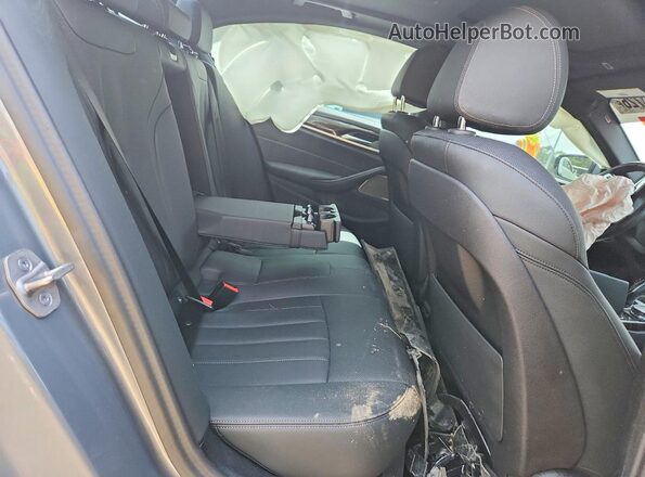 WBA53BH04PWY01659 2023 BMW 5 SERIES Gray Rear seats view