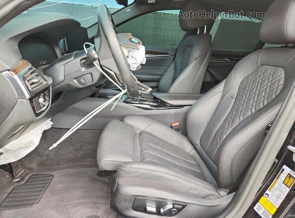 WBA53BH06MCF74135 2021 BMW 5 SERIES Black Սալոնի դիմացի տեսք