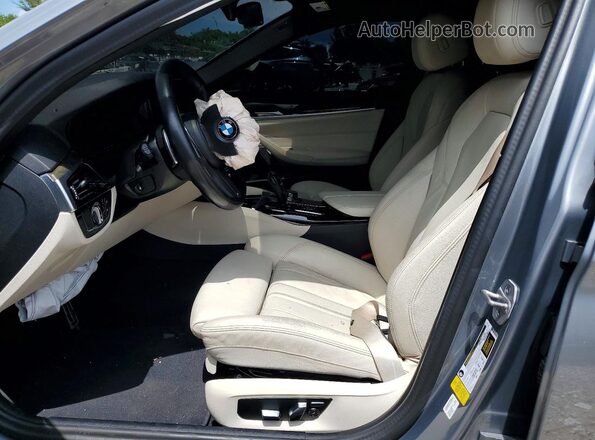 WBA53BH06PWY23551 2023 BMW 5 SERIES Blue წინა სალონის ხედი