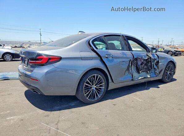 WBA53BH08NCJ53175 2022 BMW 5 SERIES Gray Հետևի աջ