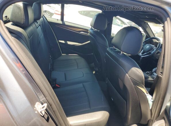 WBA53BH08NCJ53175 2022 BMW 5 SERIES Gray Հետևի նստատեղերի տեսք
