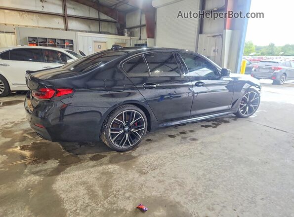 WBA53BH08PWY24605 2023 BMW 5 SERIES Black Trasero derecho
