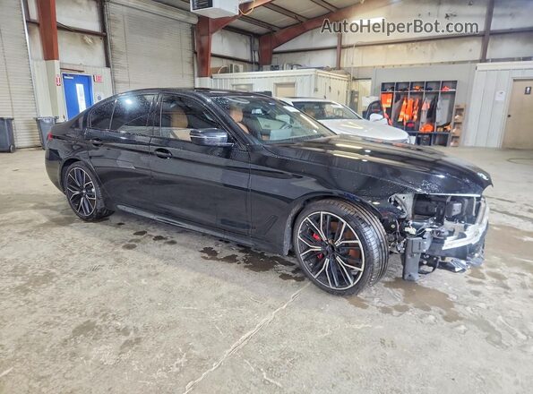 WBA53BH08PWY24605 2023 BMW 5 SERIES Black Delantero derecho