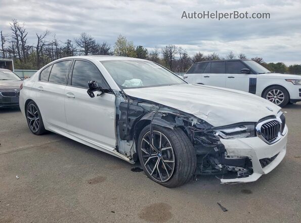 WBA53BH09MWW96029 2021 BMW 5 SERIES White Przód prawy