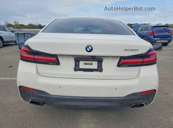 WBA53BH09MWW96029 2021 BMW 5 SERIES White Widok z tyłu