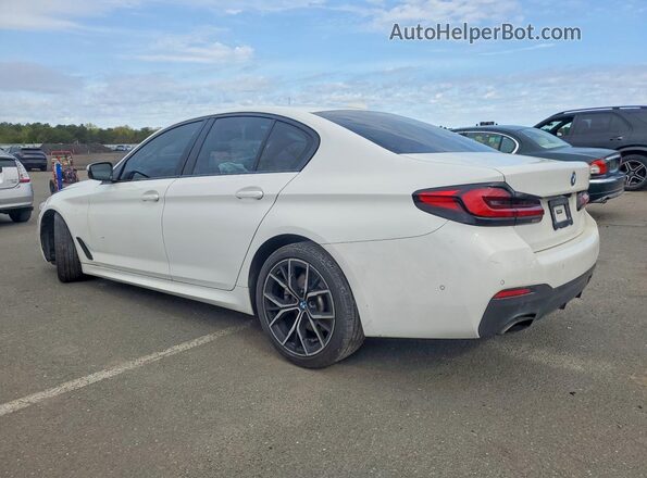 WBA53BH09MWW96029 2021 BMW 5 SERIES White Tył lewy