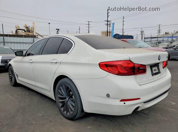 WBA53BH0XMCF69844 2021 BMW 5 SERIES White Rear left