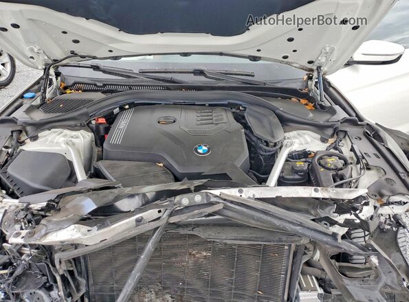 WBA53BH0XMCG37592 2021 BMW 5 SERIES White Vista interior trasera