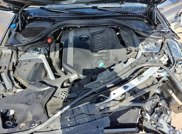WBA53BJ02MWX04420 2021 BMW 5 SERIES Silver უკანა სალონის ხედი