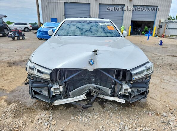 WBA53BJ04MWW89578 2021 BMW 5 SERIES White Front view