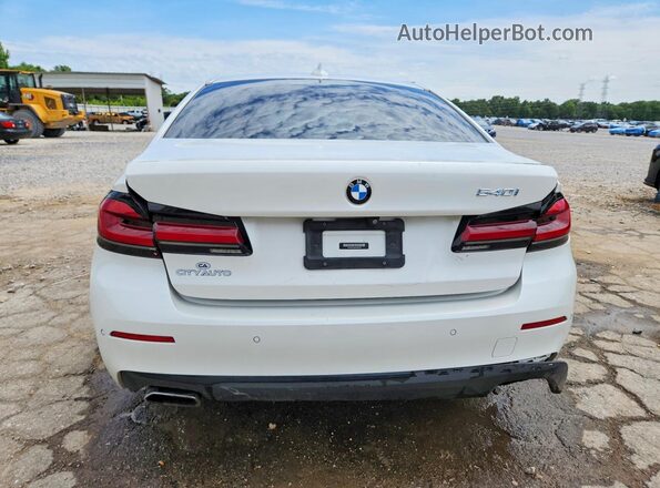 WBA53BJ04MWW89578 2021 BMW 5 SERIES White Rear view