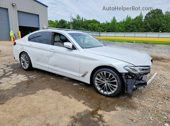 WBA53BJ04MWW89578 2021 BMW 5 SERIES White Front right