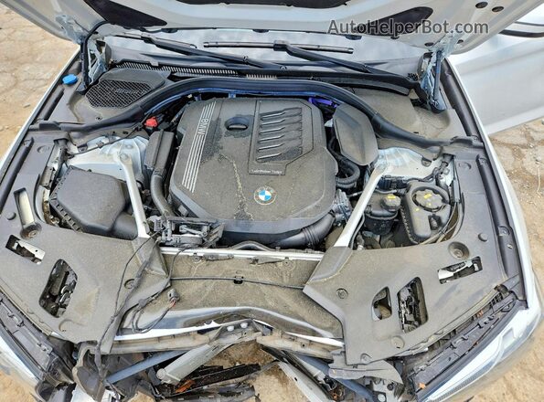 WBA53BJ04MWW89578 2021 BMW 5 SERIES White Rear interior view