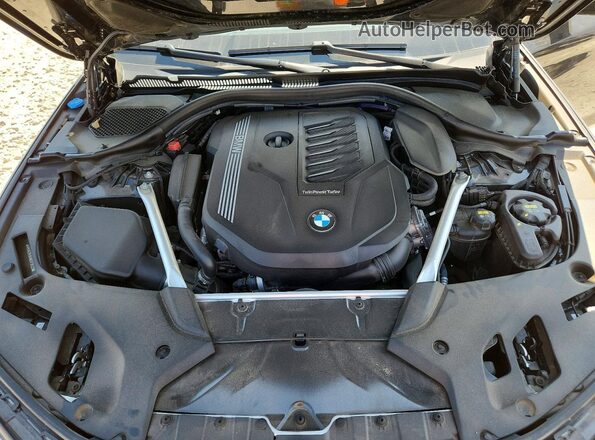 WBA53BJ04NCH72532 2022 BMW 5 SERIES Black Vista interior trasera