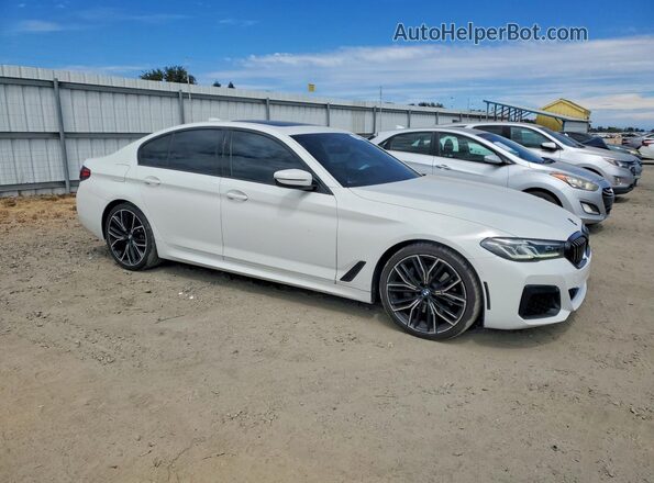 WBA53BJ06MCF38231 2021 BMW 5 SERIES White Առջևի աջ