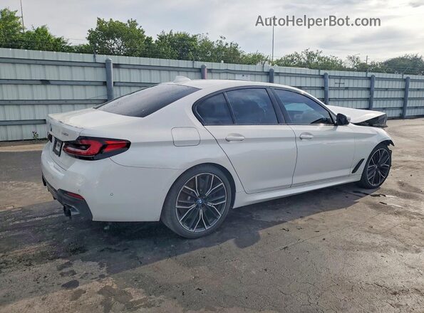 WBA53BJ06MWX35167 2021 BMW 5 SERIES Белый Задняя правая четверть