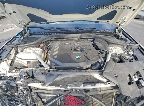 WBA53BJ06MWX35167 2021 BMW 5 SERIES Белый Вид задней части салона
