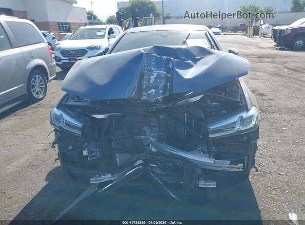 WBA53BJ06PWX99438 2023 BMW 5 SERIES Blue Vista frontal