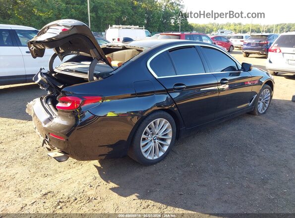WBA53BJ08MCF52017 2021 BMW 5 SERIES Black Հետևի աջ