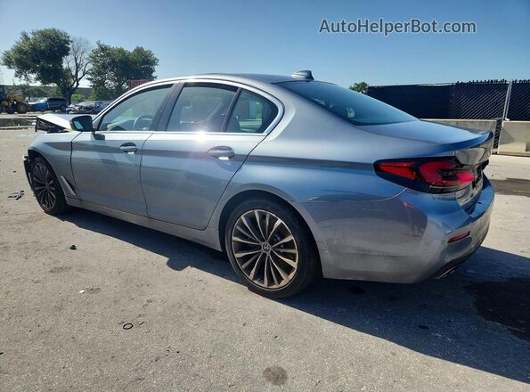 WBA53BJ0XNWX49493 2022 BMW 5 SERIES Серый Задняя левая четверть