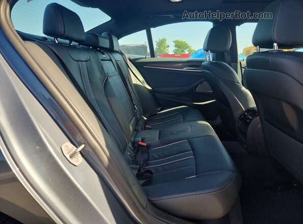 WBA53BJ0XNWX49493 2022 BMW 5 SERIES Серый Вид задних сидений