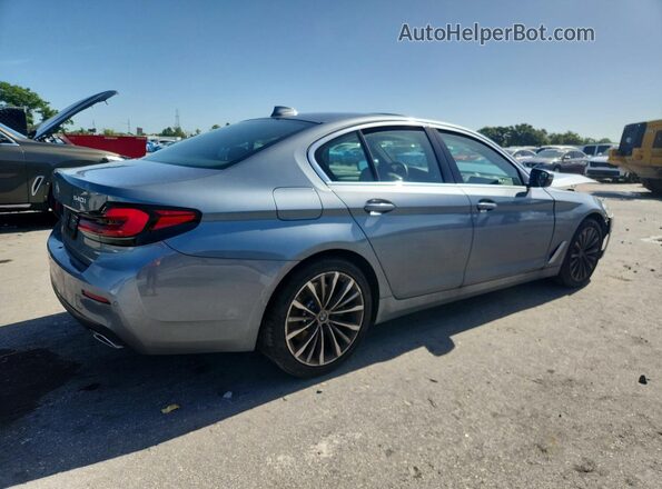 WBA53BJ0XNWX49493 2022 BMW 5 SERIES Серый Задняя правая четверть