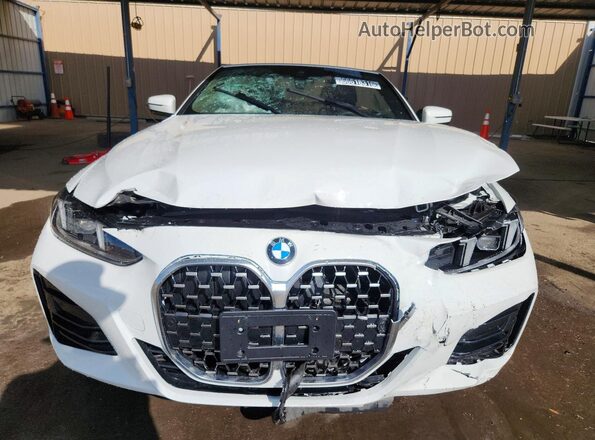 WBA53DB04VCY02989 2027 BMW 4 SERIES White Vista del cuadro de instrumentos