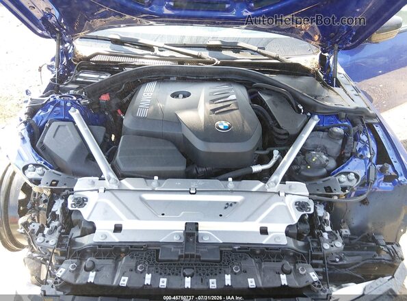 WBA53DB08SCU62743 2025 BMW 4 SERIES Blue Հետևի տեսք