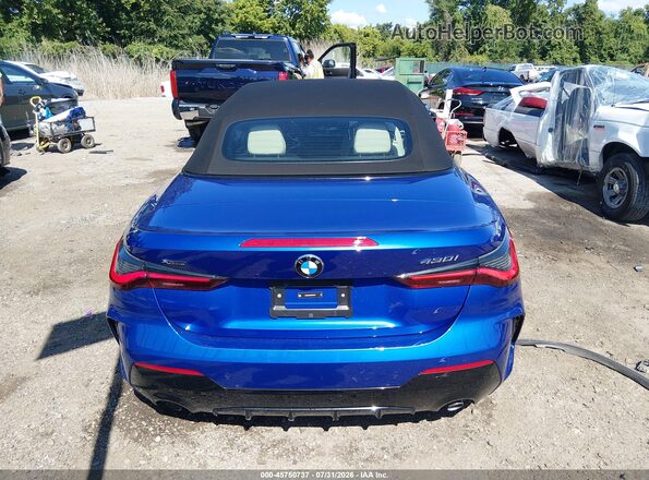 WBA53DB08SCU62743 2025 BMW 4 SERIES Blue 