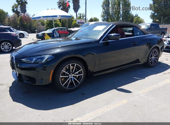 WBA53DB0XVCX77368 2027 BMW 4 SERIES CONVERTIBLE Black Front left