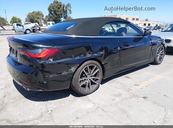 WBA53DB0XVCX77368 2027 BMW 4 SERIES CONVERTIBLE Black Rear right