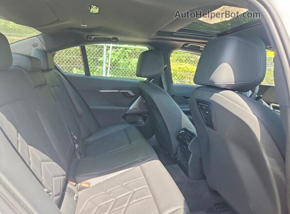WBA53FJ00RCS32167 2024 BMW 5 SERIES White Rear seats view