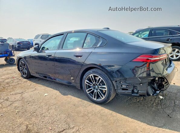 WBA53FJ01SCT27195 2025 BMW 5 SERIES Черный Задняя левая четверть