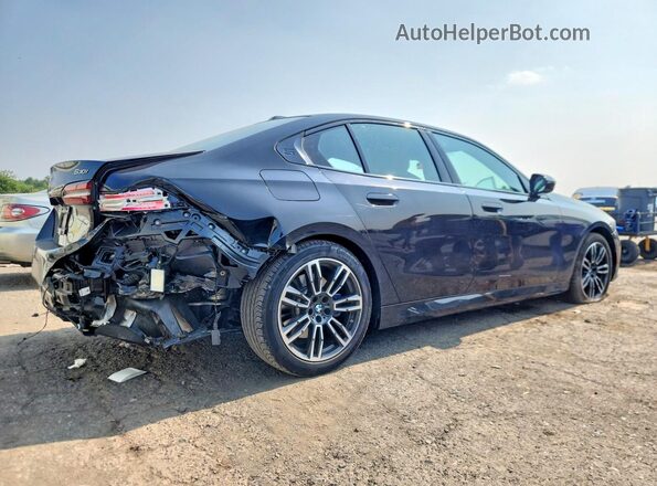 WBA53FJ01SCT27195 2025 BMW 5 SERIES Черный Задняя правая четверть