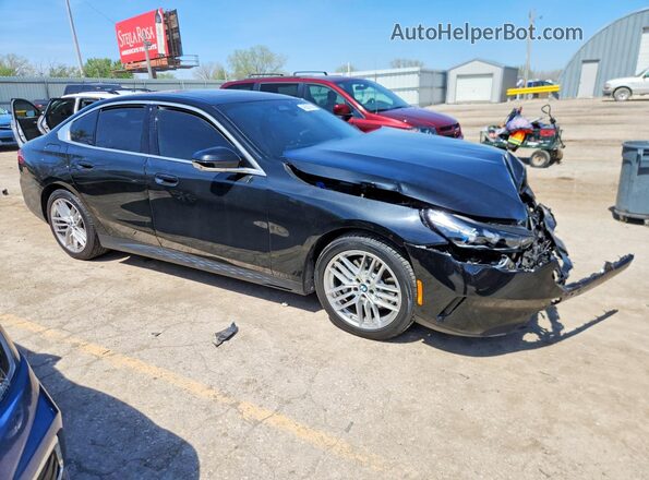 WBA53FJ05SCT20511 2025 BMW 5 SERIES Black Передня права чверть