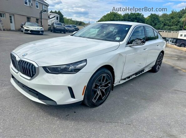 WBA53FJ07VCY10095 2027 BMW 5 SERIES White უკანა მარცხენა
