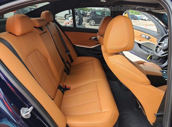 WBA53FT07TFW11055 2026 BMW M3 Blue Вид задніх сидінь