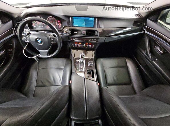 WBA5A5C51GG349724 2016 BMW 5 SERIES Gray Вид панелі приладів
