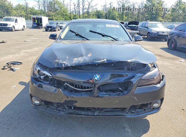 WBA5A5C52GG353796 2016 BMW 5 SERIES Black Առջևի վահանակի տեսք