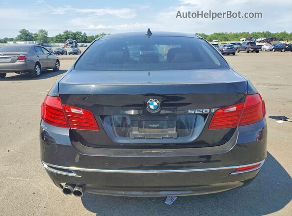 WBA5A5C52GG353796 2016 BMW 5 SERIES Black Հետևի նստատեղերի տեսք