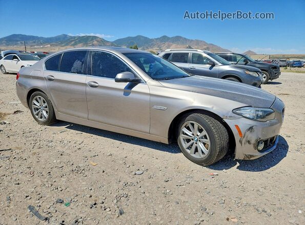 WBA5A5C53GD526601 2016 BMW 5 SERIES Золотой Передняя правая четверть