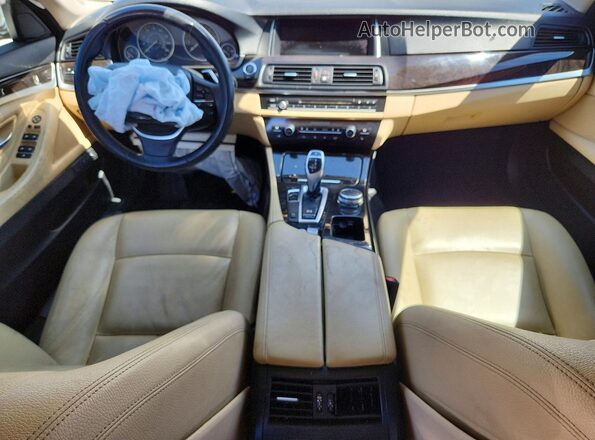 WBA5A5C53GD526601 2016 BMW 5 SERIES Золотой Вид панели приборов