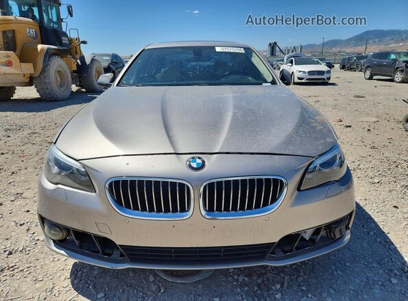 WBA5A5C53GD526601 2016 BMW 5 SERIES Золотой Вид спереди