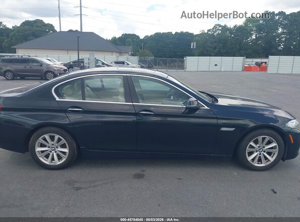 WBA5A5C53GG347022 2016 BMW 5 SERIES Black Widok wnętrza z tyłu