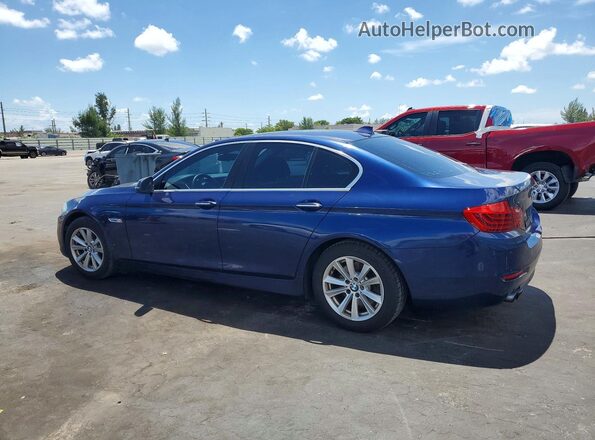 WBA5A5C53GG347893 2016 BMW 5 SERIES Blue Задня права чверть