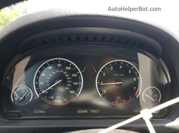 WBA5A5C53GG347893 2016 BMW 5 SERIES Blue 