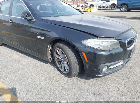 WBA5A5C53GG354357 2016 BMW 5 SERIES Black Vista frontal