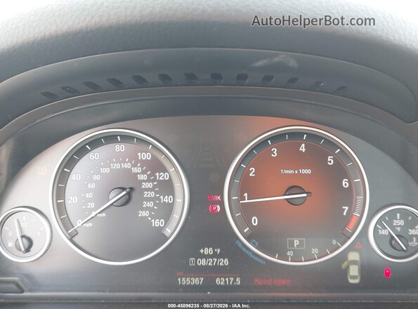 WBA5A5C53GG354357 2016 BMW 5 SERIES Black Vista de los asientos traseros