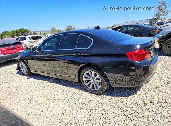 WBA5A5C54GD526607 2016 BMW 5 SERIES Black Задня ліва чверть