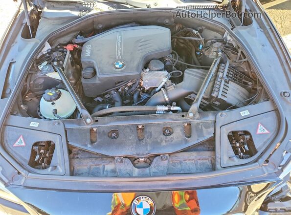 WBA5A5C54GD526607 2016 BMW 5 SERIES Black Вид задньої частини салону